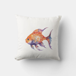 Der sehr besorgte Goldfisch Klein Kissen