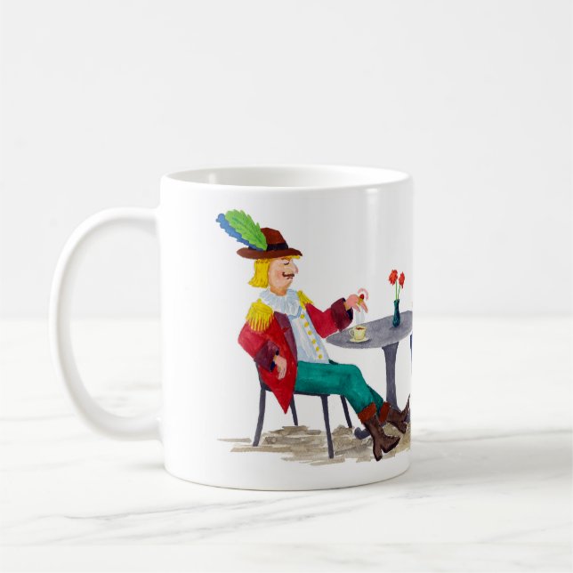 Der sehr kleine Goo hat Tee mit Prinz Rupert Kaffeetasse (Links)