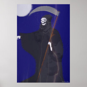 Der Sensenmann druckt Poster