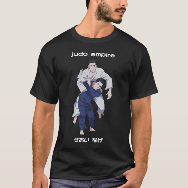 Der Seoi Nage der Judo-Reich-Männer T-Shirt (Vorderseite)