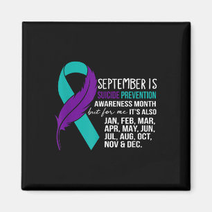 Der September ist der Monat der Bewusstseinsbildun Magnet
