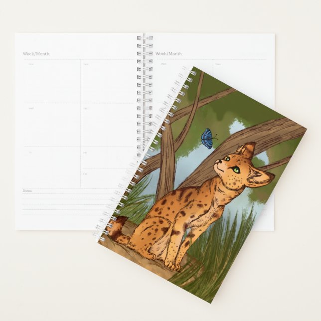 Der Serval und die Schmetterlinge Planer (Anzeige)