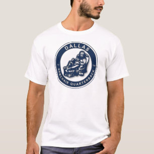 Der Sessel Quarterback Dallas Football T - Shirt