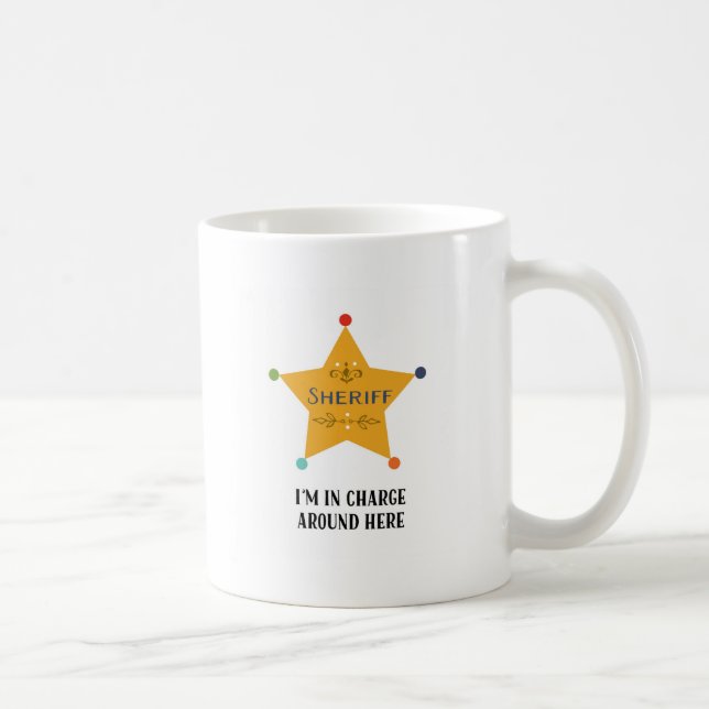 Der Sheriff Kaffeetasse (Rechts)