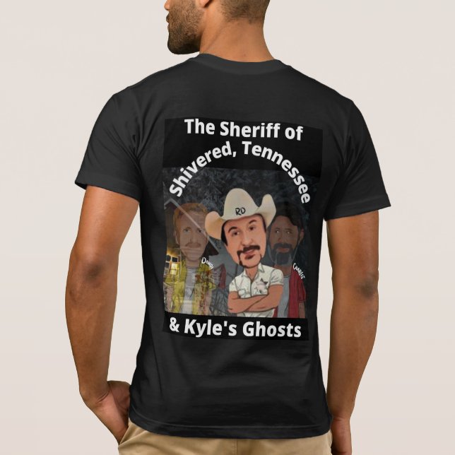 Der Sheriff Shivered T-Shirt (Rückseite)