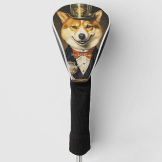Der Shiba Inu Dog 001 - Odessa Leyendecker Golf Headcover