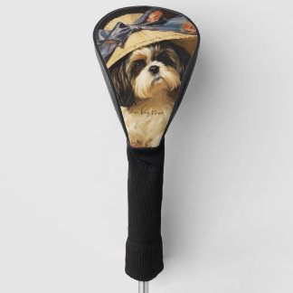 Der Shih Tzu Dog 003 - Odessa Leyendecker Golf Headcover