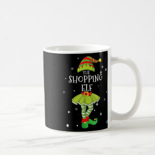 Der Shopping-Elf Spaß Matching-Familiengruppe Weih Kaffeetasse