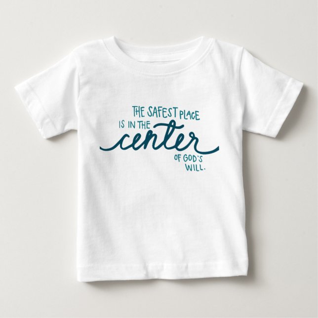 Der sicherste Ort Baby T-shirt (Vorderseite)
