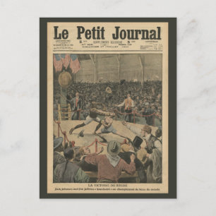 Der Sieg der Neger Postkarte