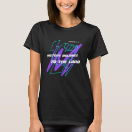 Der Sieg gehört zum Herrn | Christliche Athleten T-Shirt