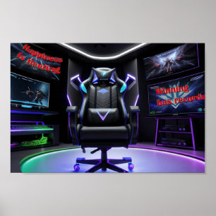 Der Sieg hat Platten Poster