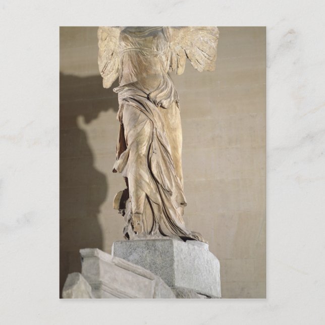 Der Sieg von Samothrace Postkarte (Vorderseite)