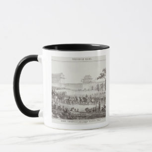 Der Siegeseintritt der verbündeten Armeen in Peki Tasse