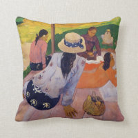 Der Siesta - Paul Gauguin-Kissen