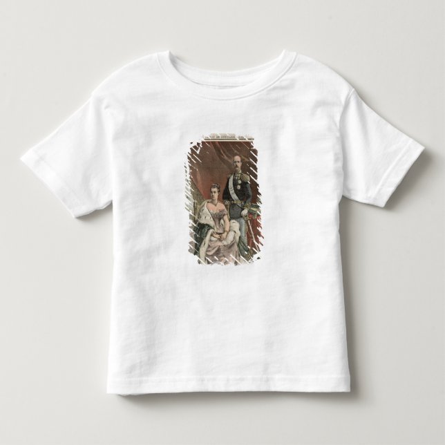 Der Silberne Hochzeitstag des Königs Kleinkind T-shirt (Vorderseite)