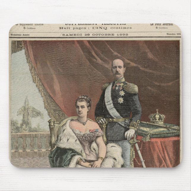 Der silberne Hochzeitstag des Königs Mousepad (Vorne)