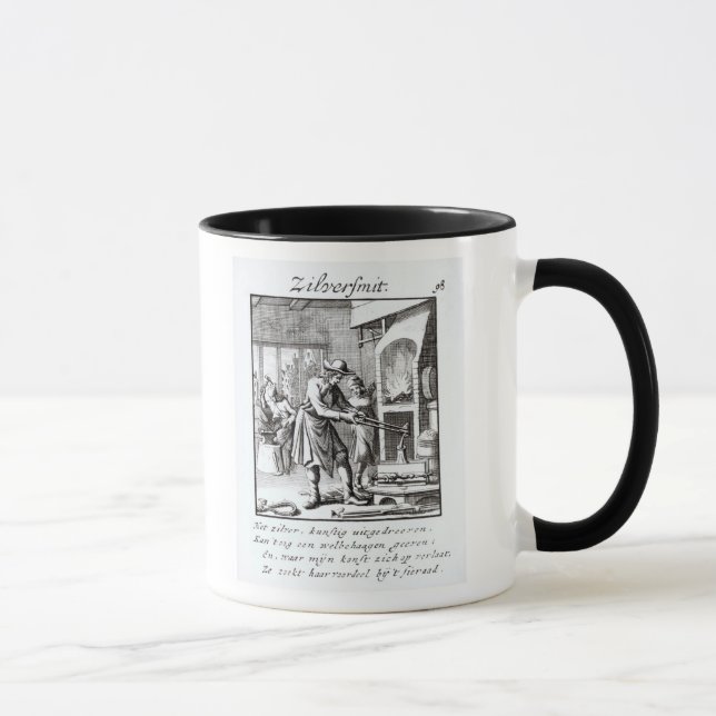 Der Silberschmied, 1718 Tasse (Rechts)