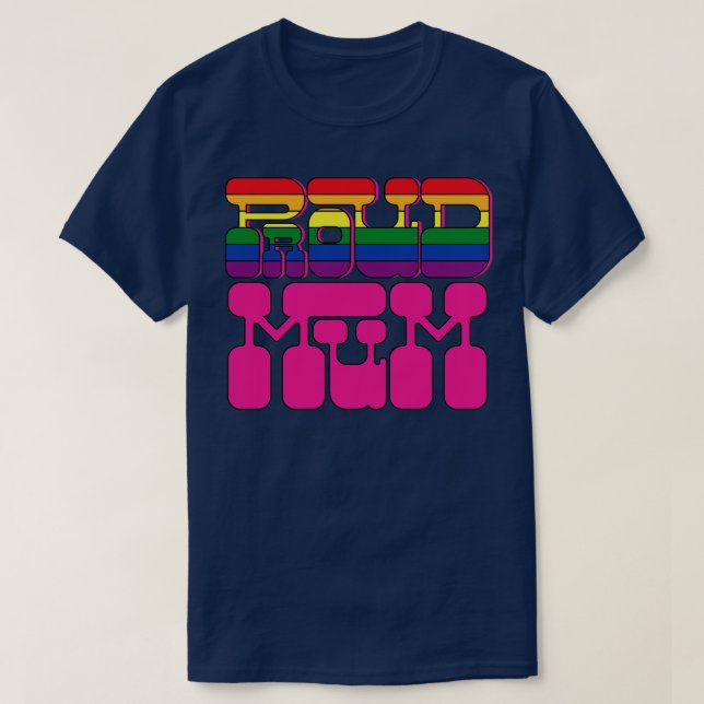 Der Sin Retro Proud Mütter Day 2021 T-Shirt (Design vorne)