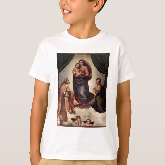 Der Sistine Madonna T-Shirt (Vorderseite)