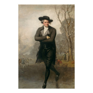 Der Skater (Porträt von William Grant) Poster
