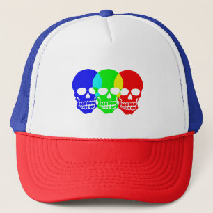 Der Skulls-T - Shirt Truckerkappe