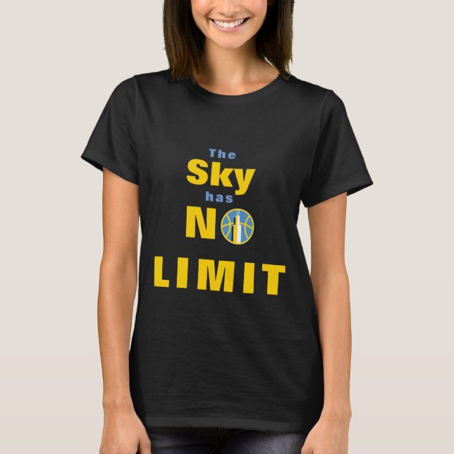 DER SKY HAT KEINEN GRENZEN-T - Shirt (Vorderseite)
