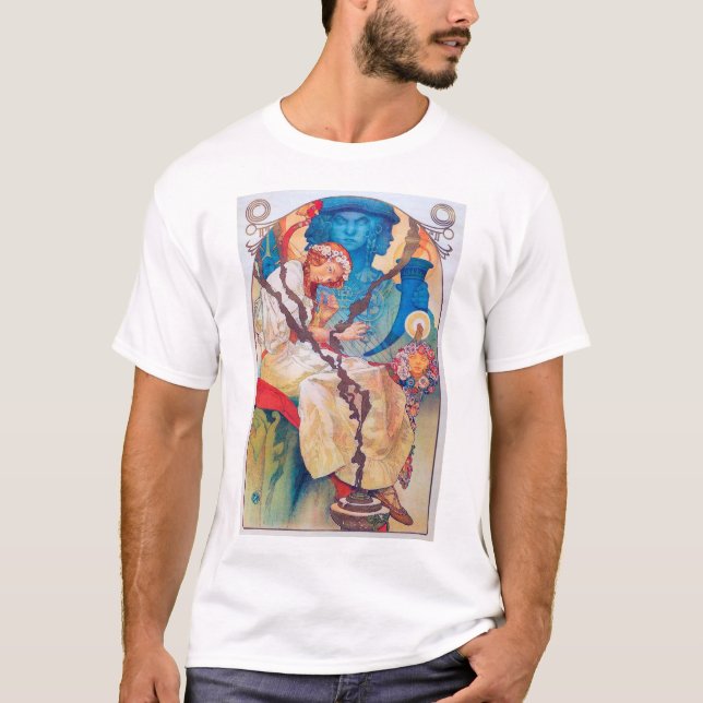 Der slawische Epic Alphonse Mucha T-Shirt (Vorderseite)