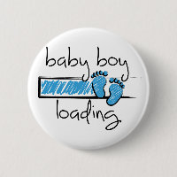 Der Slogan-Baby-Junge lädt. Baby Jongen opkomst