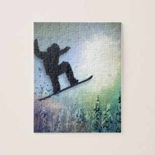 Der Snowboarder: Luft