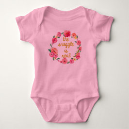 Der Snuggle ist wirklicher lustiger Baby Strampler