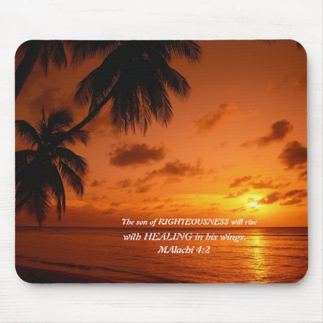Der Sohn des Rechtschaffenen Heilmousepads Mousepad (Vorne)