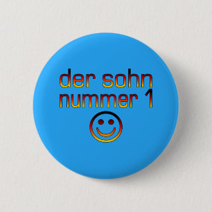 Der Sohn Nummer 1 - Nummer 1 Sohn im Deutschen Button