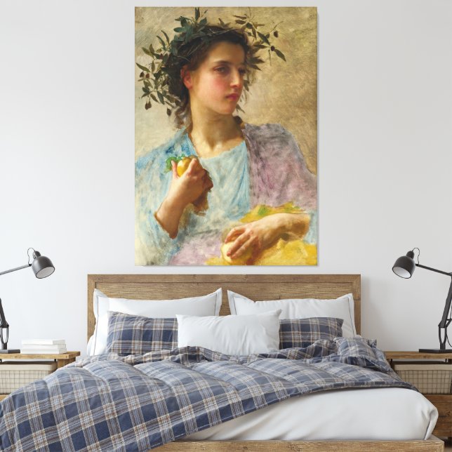der Sommer (1880) Leinwanddruck (Insitu (Schlafzimmer))