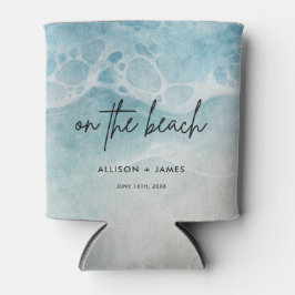 Der Sommer am Strand liebt Hochzeiten Dosenkühler