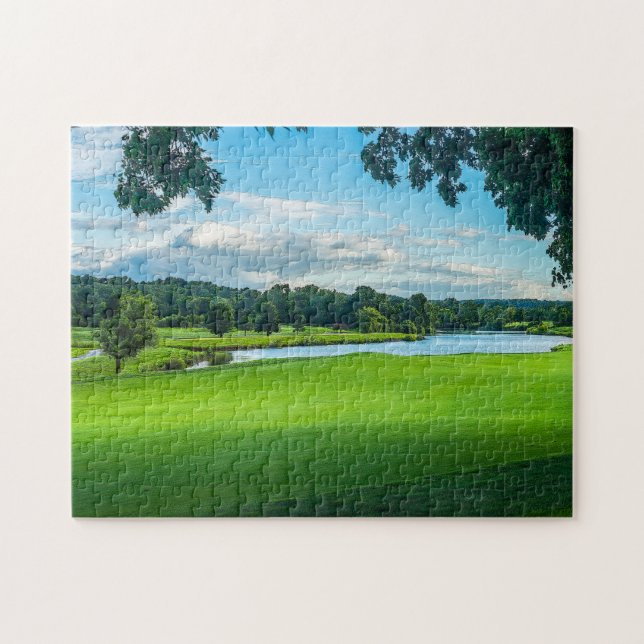 Der Sommer auf dem Golfplatz (Horizontal)