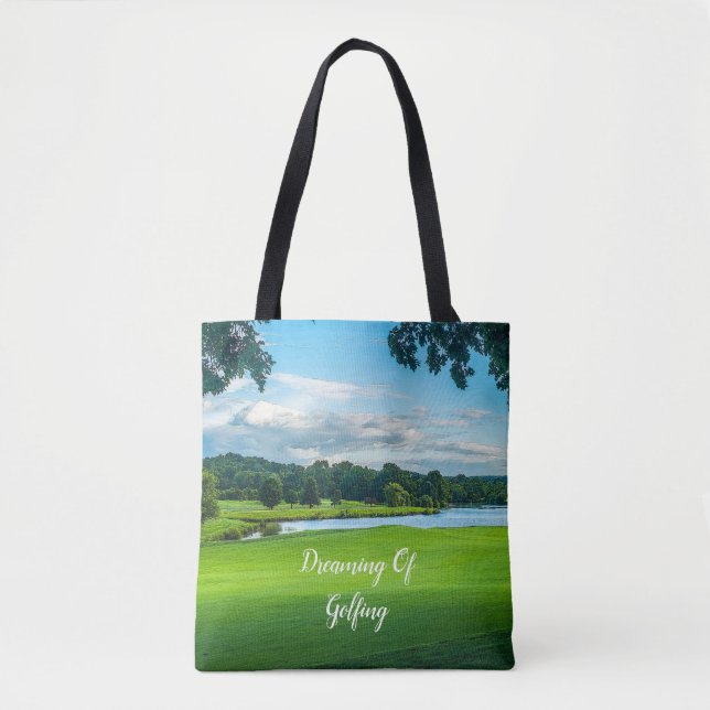 Der Sommer auf dem Golfplatz Tasche (Vorderseite)