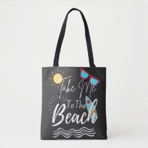 Der Sommer bringt mich an den Strand Tasche