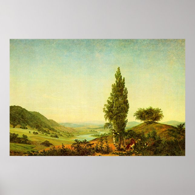 Der Sommer, Caspar David Friedrich, Poster (Vorne)