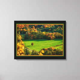 Der Sommer im Tal - Canvas drucken Leinwanddruck