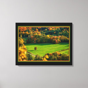 Der Sommer im Tal - Canvas drucken Leinwanddruck