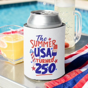 Der Sommer, in dem die USA 250 wurde 4. Juli Dosenkühler