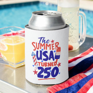 Der Sommer, in dem die USA 250 wurde 4. Juli Dosenkühler