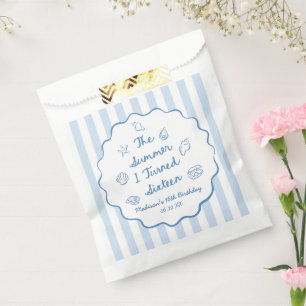 Der Sommer, in dem ich Sechzehn wurde 16. Geburtst Geschenktütchen