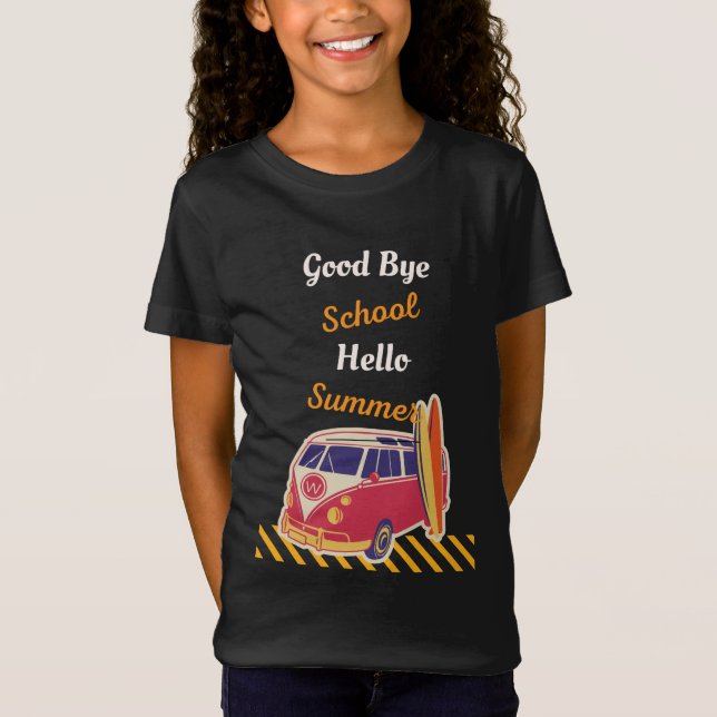 Der Sommer in Goodbye School T-Shirt (Vorderseite)