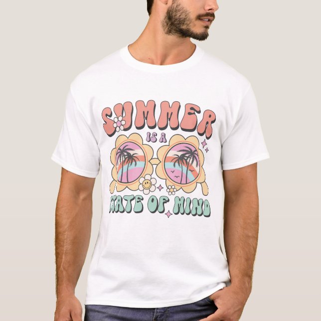 Der Sommer ist ein Staat des Geistes T-Shirt (Vorderseite)