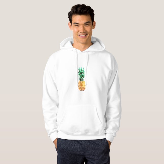 Der Sommer-mit Kapuze Sweatshirt-Ananas der Männer Hoodie (Vorne ganz)