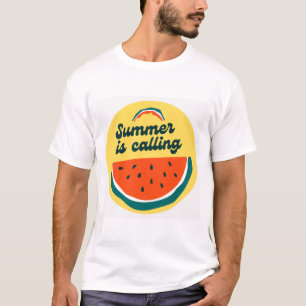Der Sommer ruft T-Shirt