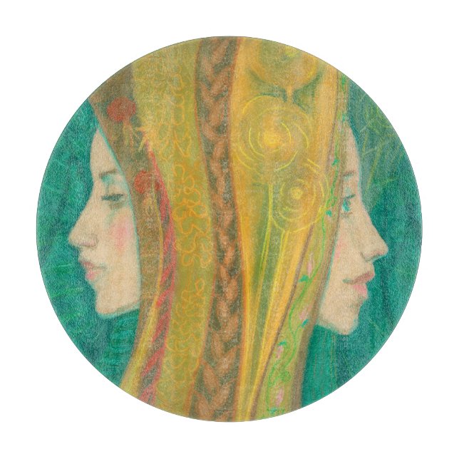 Der Sommer Schneidebrett (Vorderseite)