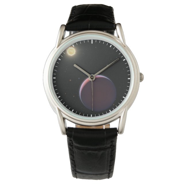 Der sonnenähnliche Star Kepler 51 & Drei Riesenpla Armbanduhr (Vorderseite)